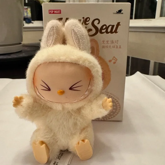 NIB- Pop Mart *Authentic* PopNow Have A Seat Labubu - Sisi - Picture 5 of 6